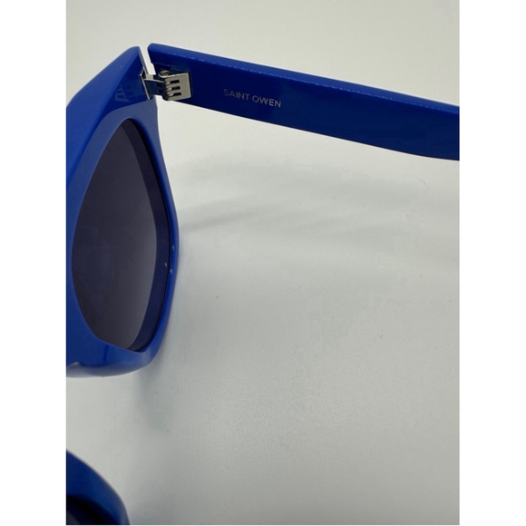 Saint Owen Sunglasses Unisex Blue - Picture 4 of 5